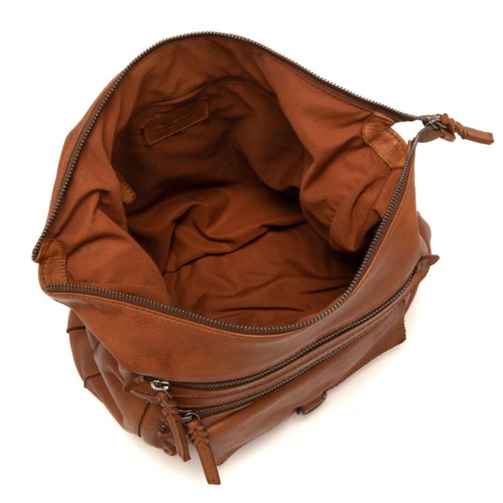 Gianni Conti Umhängetasche cognac